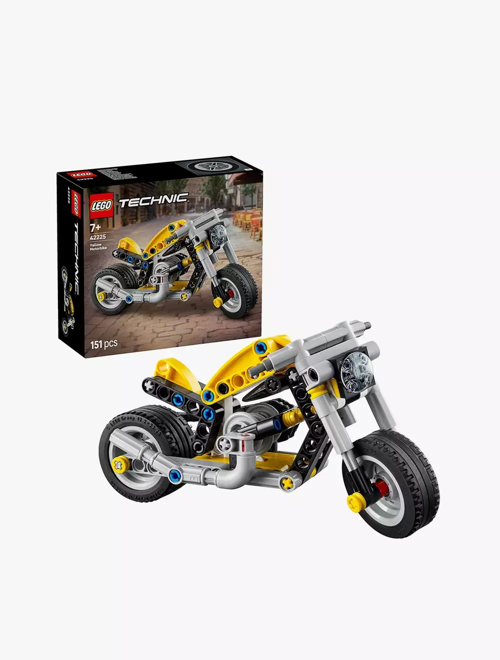 LEGO® Technic™ Yellow Motorcycle - 42225