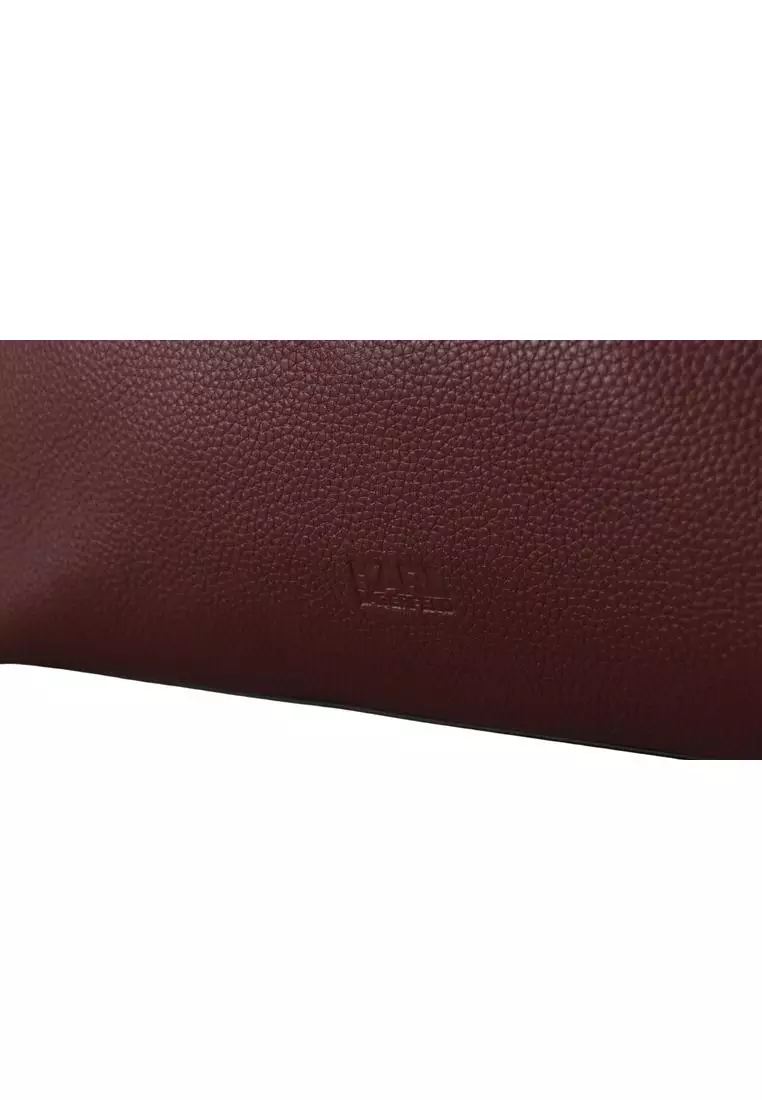 Karl lagerfeld burgundy bag shop