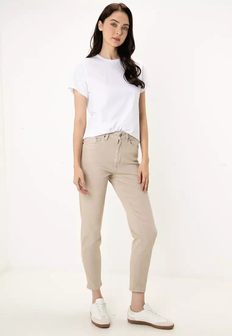 Quantic Tapered Mom Jeans