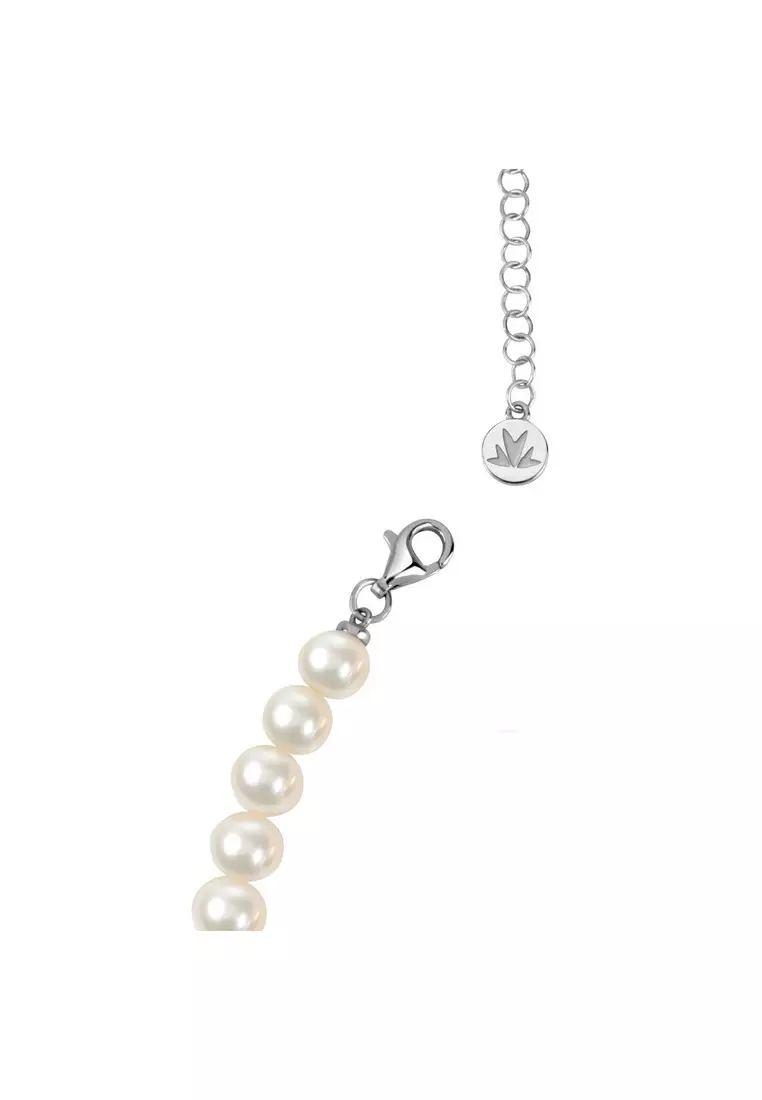 Morellato Perla 16 + 4 cm Women's Silver 925 Pearls Bracelet SANH06