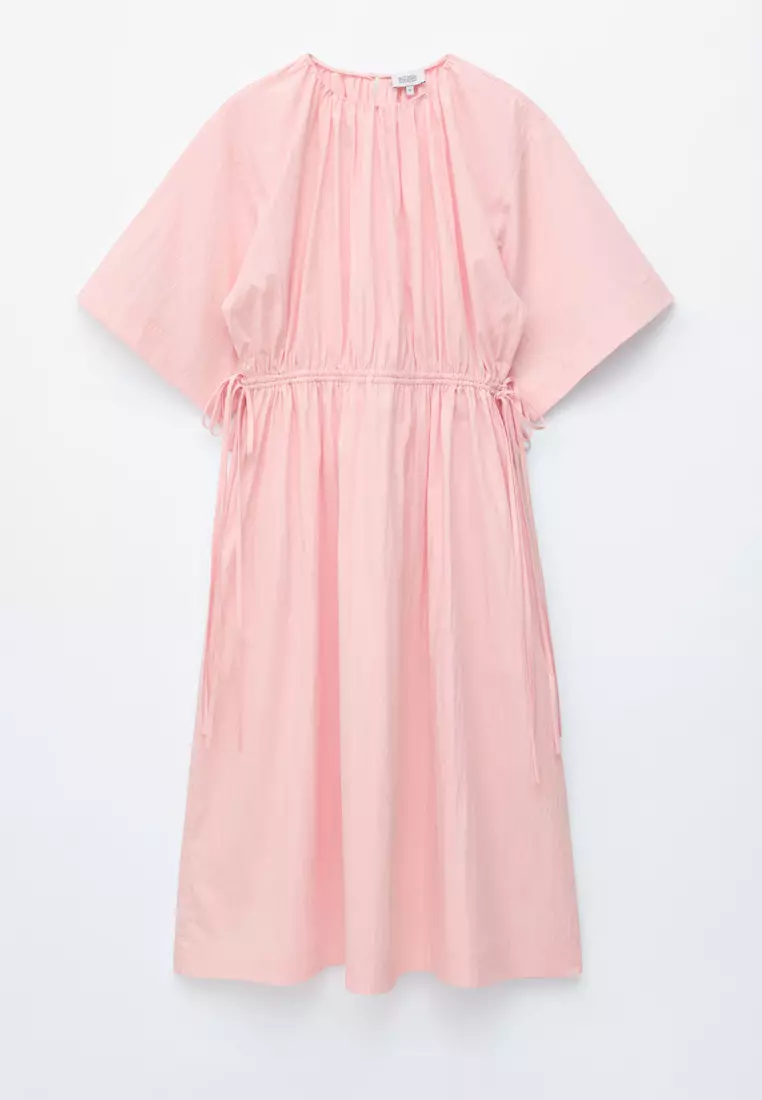Drawstring Midi Dress
