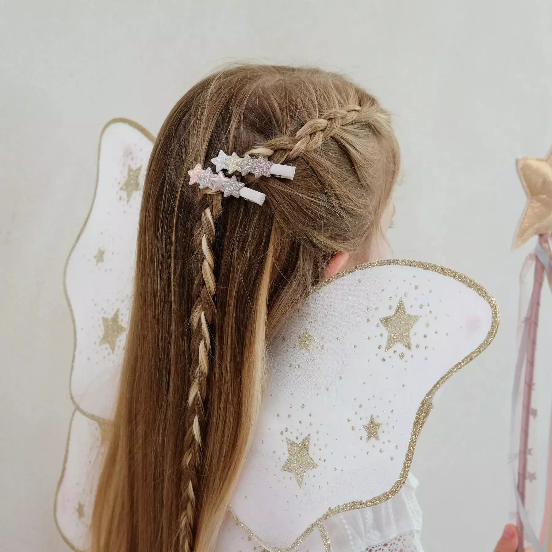 Mimi & Lula Layered Star Clips - Jepitan Rambut Anak Perempuan (Multi)