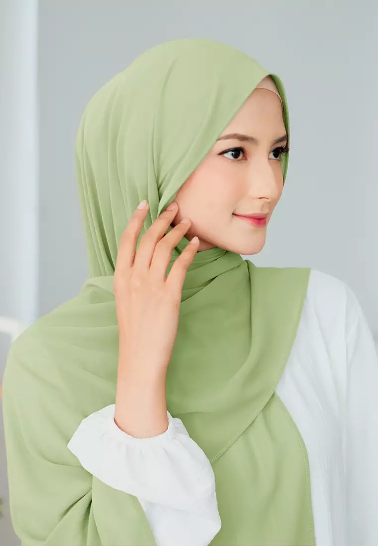 HIJAB INSTAN SAFFA - OLIVE