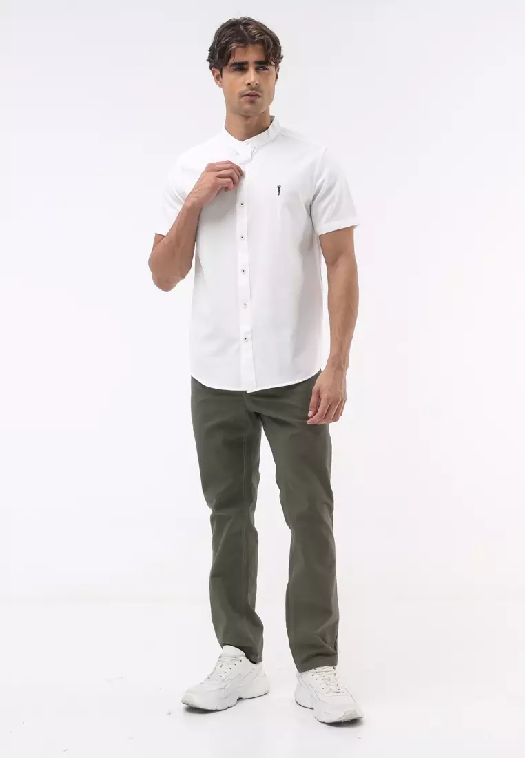 Woven Polo Short Sleeve