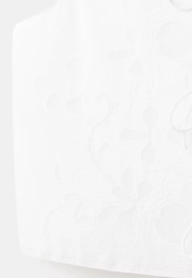 Embroidered Waistcoat With Bows