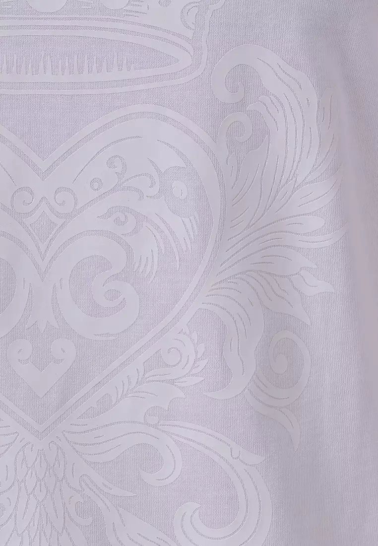 MANZONE X Merry Riana - Kaos Lengan Pendek Pria Spirit Slim Fit - White