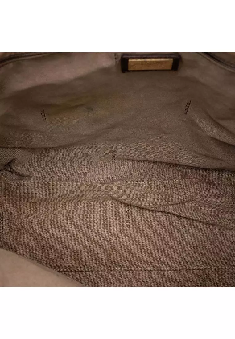 Pre-Loved Fendi Zucchino Canvas Tote
