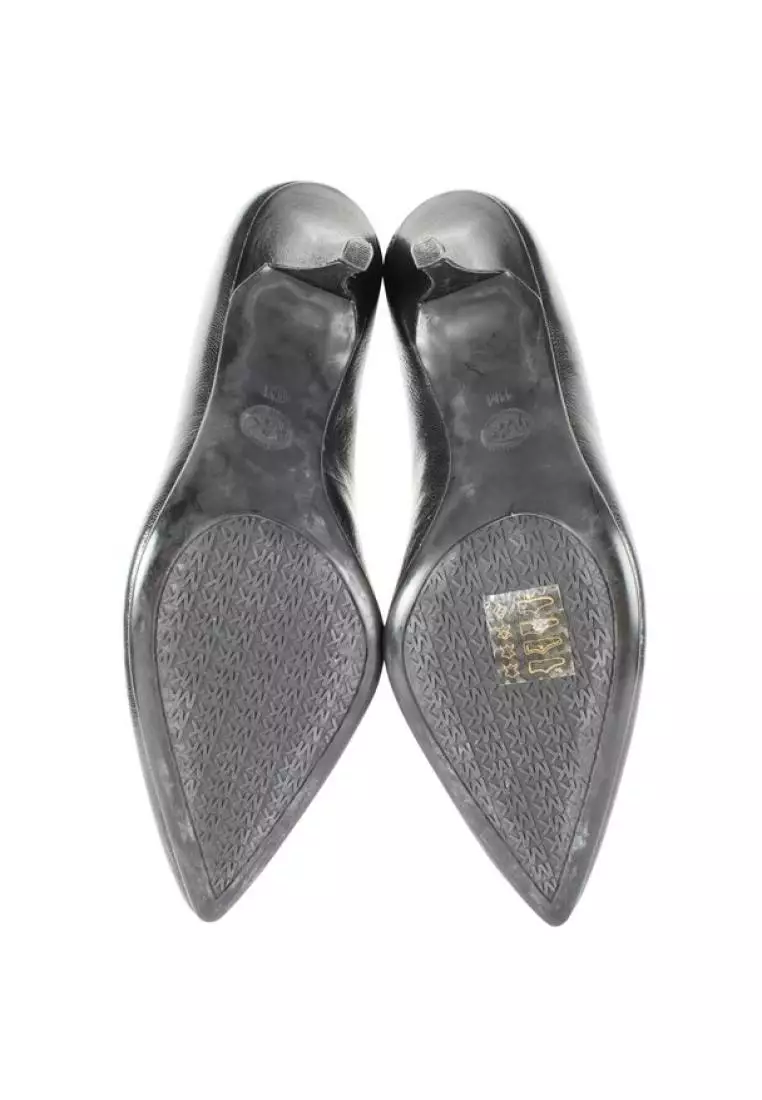 Michael kors black pointed clearance heels