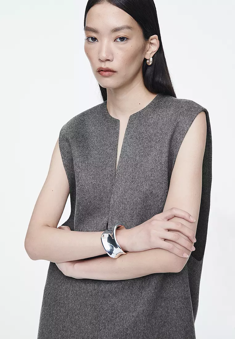 Double-Faced Merino Wool Vest