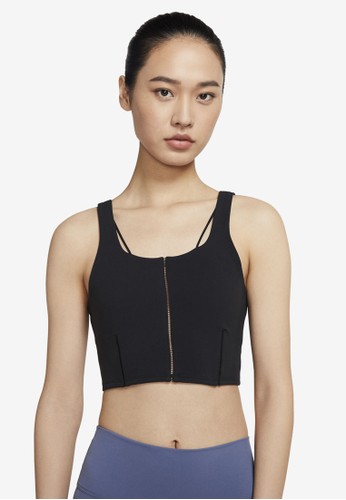 Jual Nike Women S Yoga Cropped Tank Top Original Zalora Indonesia