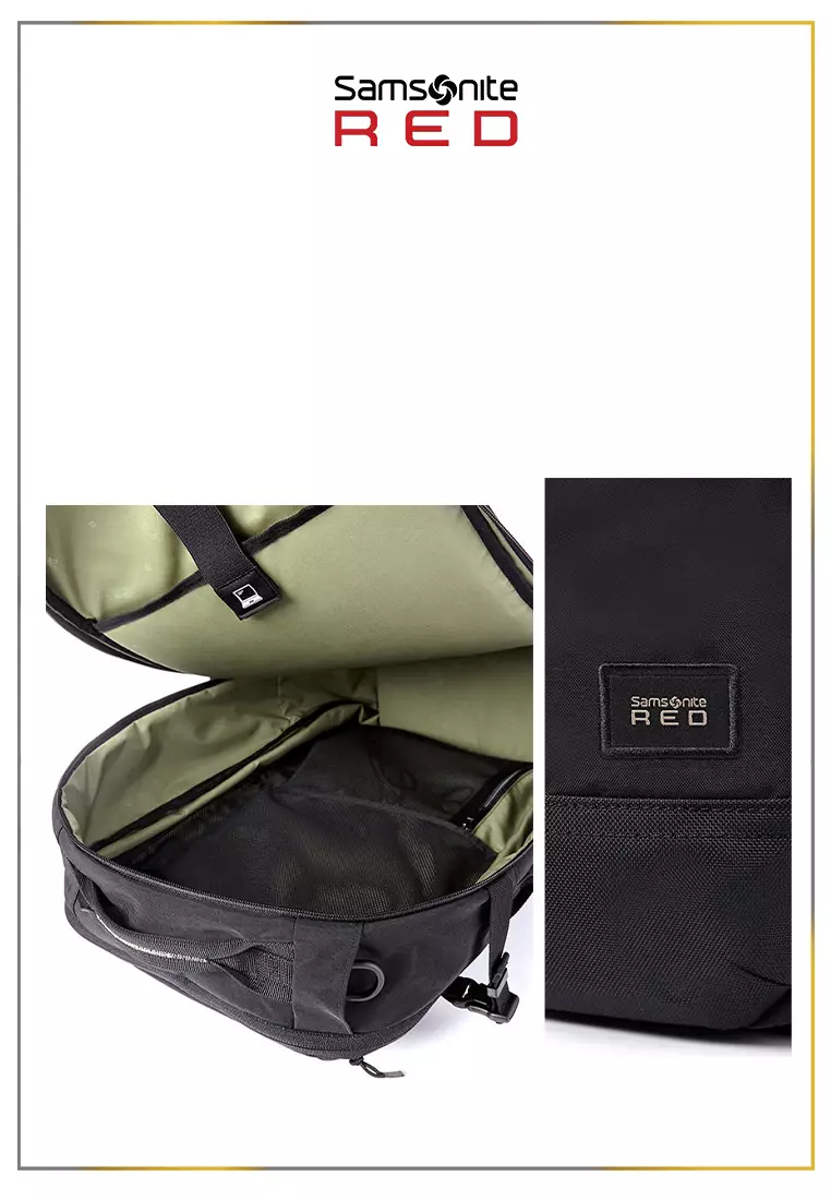 Samsonite Red Label Marston 2 3Ways Backpack - Black