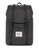 Herschel black Herschel Retreat Black Crosshatch/Black Rubber Backpack 23E78AC97A65F5GS_1