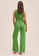 Mango green Knot Cut Out Jumpsuit 99CCAAA44ADF56GS_2