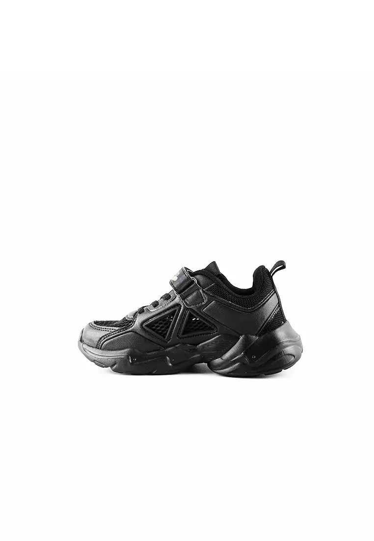 Jackson Kids Neil 1SL Full Black - Sepatu Sneakers Anak