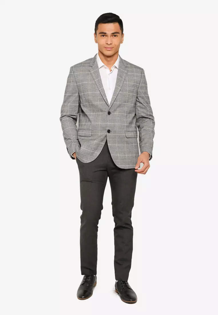 H&m skinny suit on sale