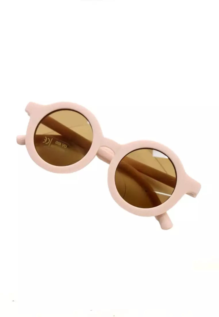 Ulrico Kacamata Anak Unisex Fashion Children Sunglasses Material Plastic ORIGINAL - Pink