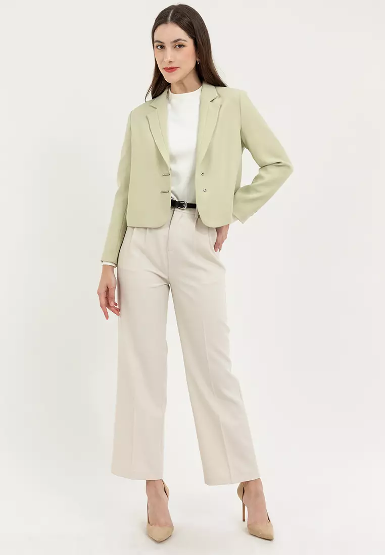 Short Relaxed Fit Blazer