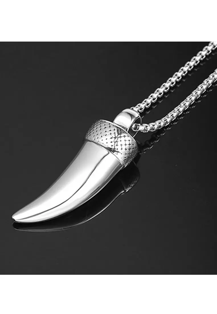 Real animal tooth necklace outlet