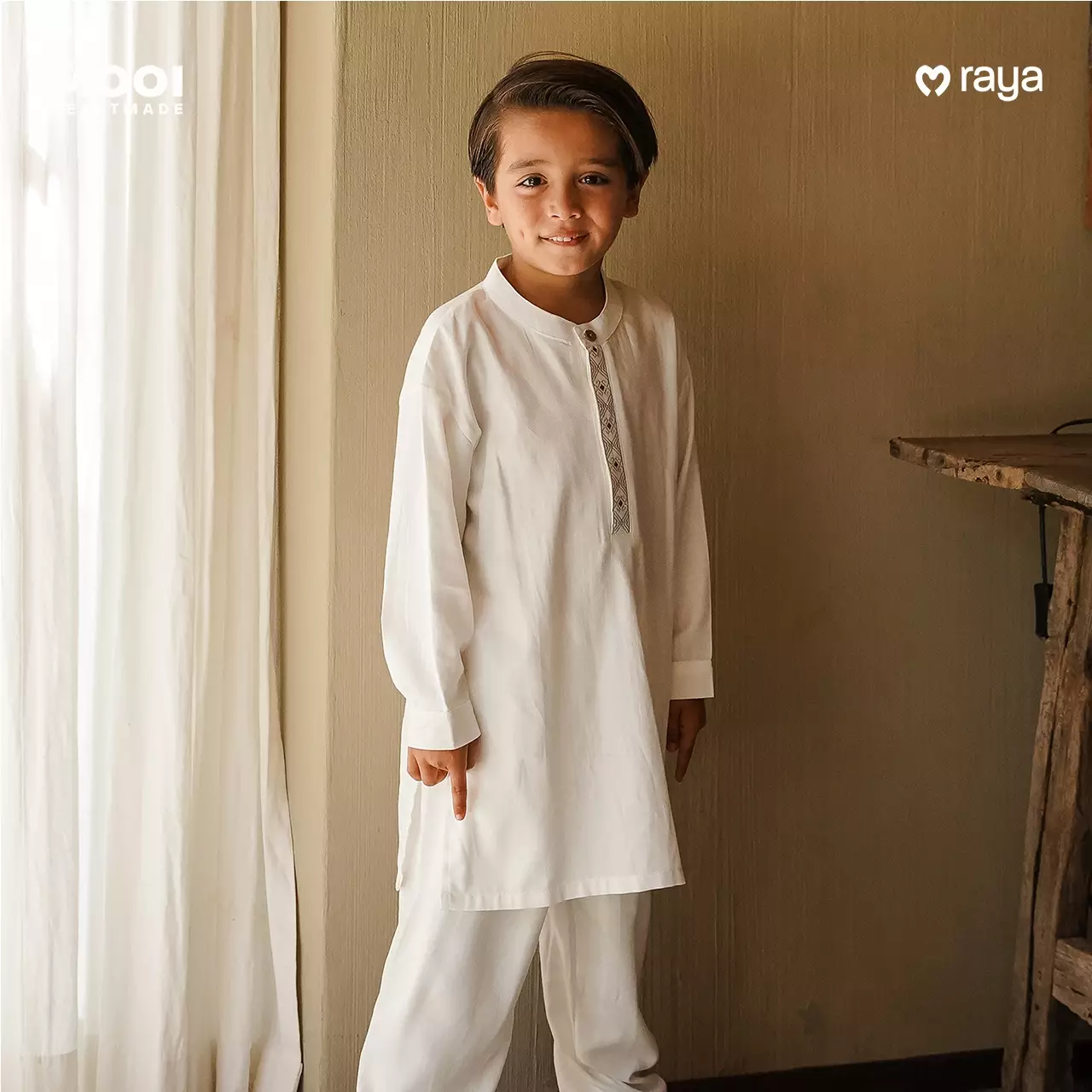 Mooi Rais Koko Set Setelan Koko Anak - Classic Blue