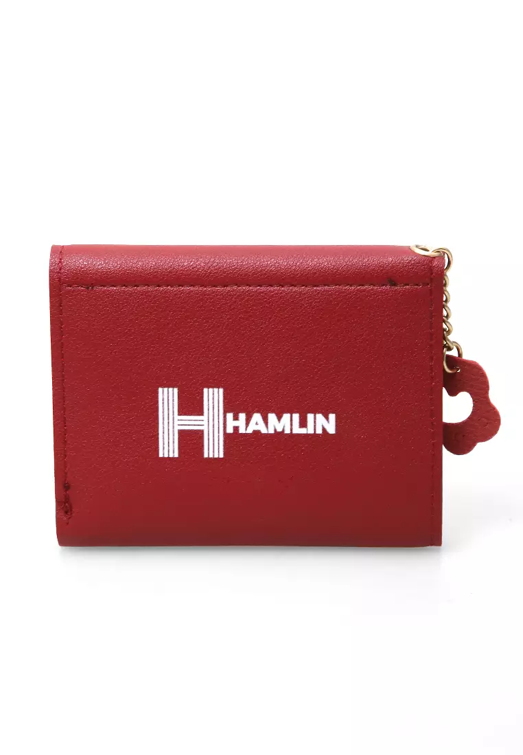 Fiore Dompet Anak Wanita Mini Short Wallet Cat Motive Many Slot Material Leather ORIGINAL - Red