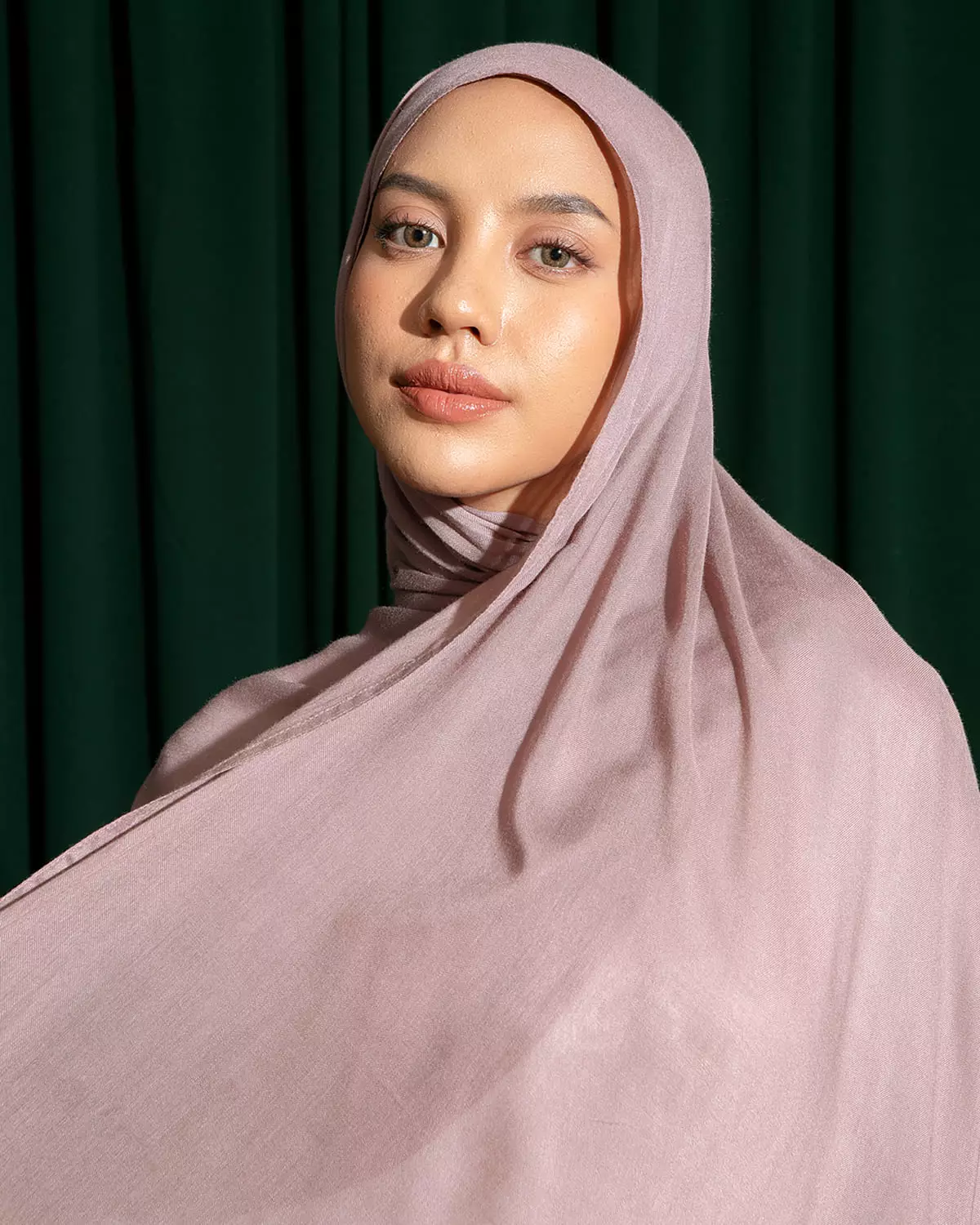 Viscose Pashmina Nour Shawl Tea Rose NEW