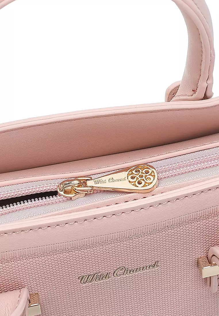 Women's Top Handle Bag / Sling Bag / Crossbody Bag / Shoulder Bag - Pink