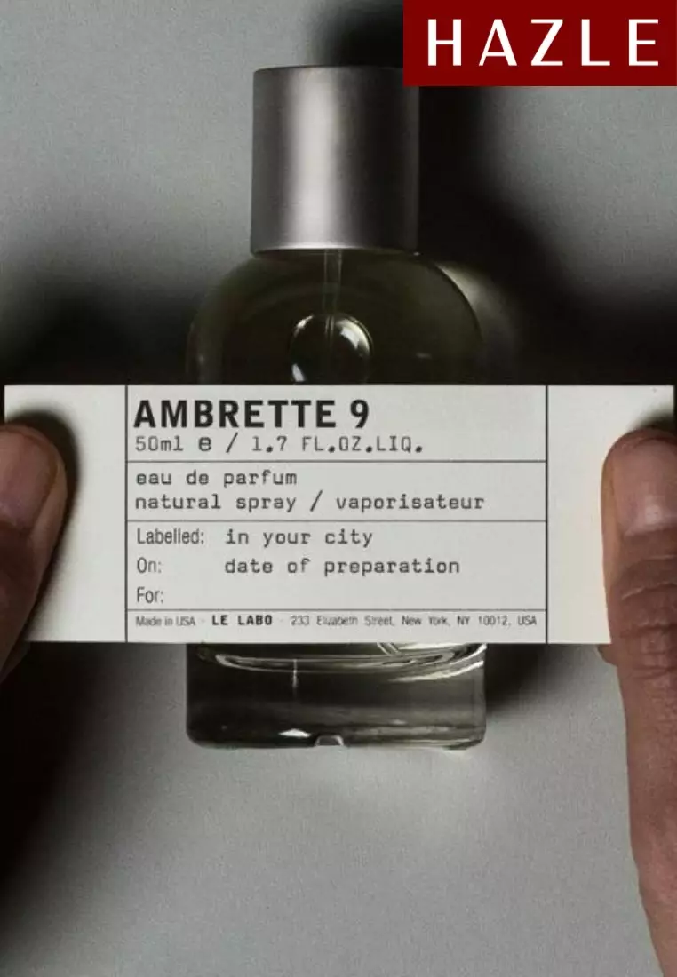 Jual Le Labo Ambrette 9 Unisex EDP 50 ml Original 2026 | ZALORA