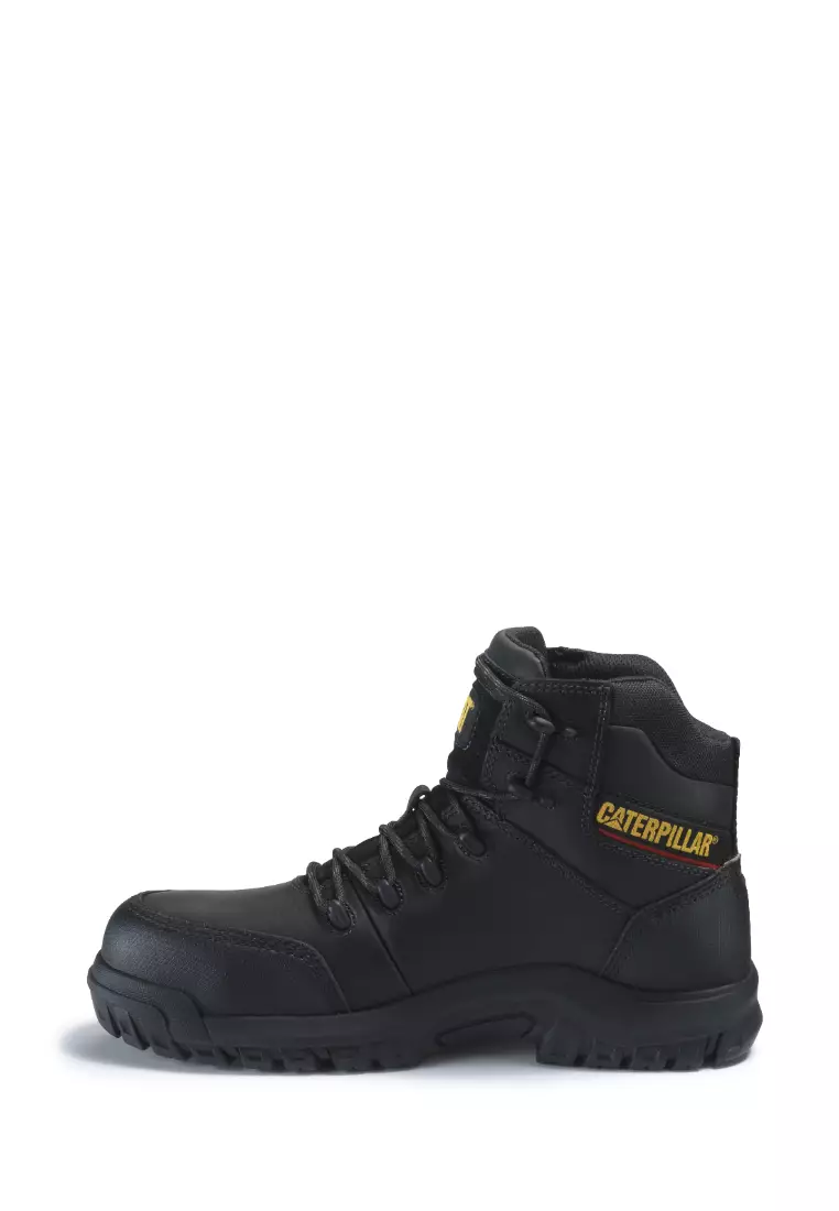 Men's Resorption Waterproof Composite Toe Work Boots - Black (P90976) | Safety Shoes