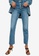 Trendyol blue Button Detail High Waist Jeans F0574AAD75B2E0GS_1
