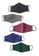 San Marco black and red and green and grey and navy 5 in 1 Premium 3 ply Cotton  Mask Black, Dark grey, Burgundy, Navy & Green 87559ES6992DD4GS_1