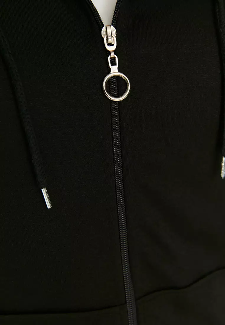 Plus Size Zip Hoodie