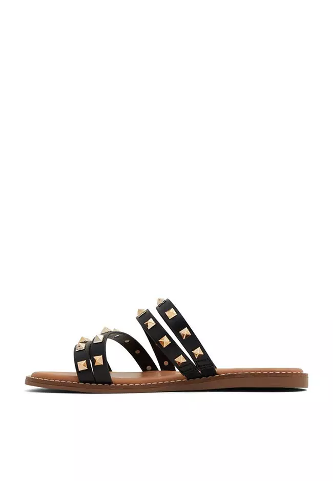 Patos studded 2024 flat slide