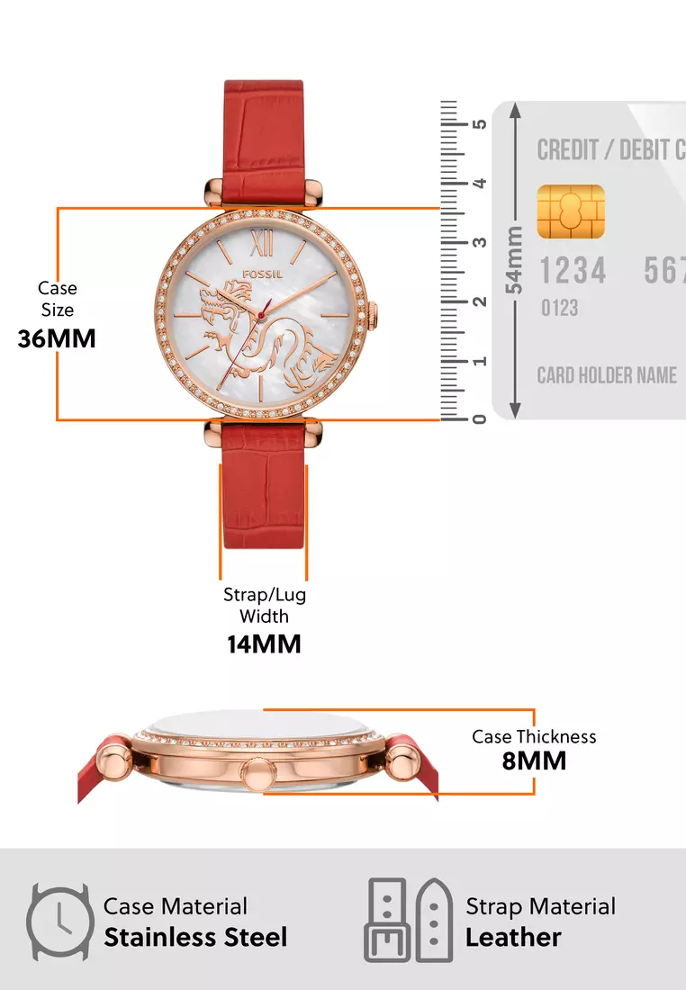 Buy Fossil Tillie Watch BQ3922 Online | ZALORA Malaysia