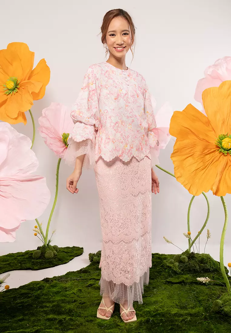 Lace best sale skirt malaysia