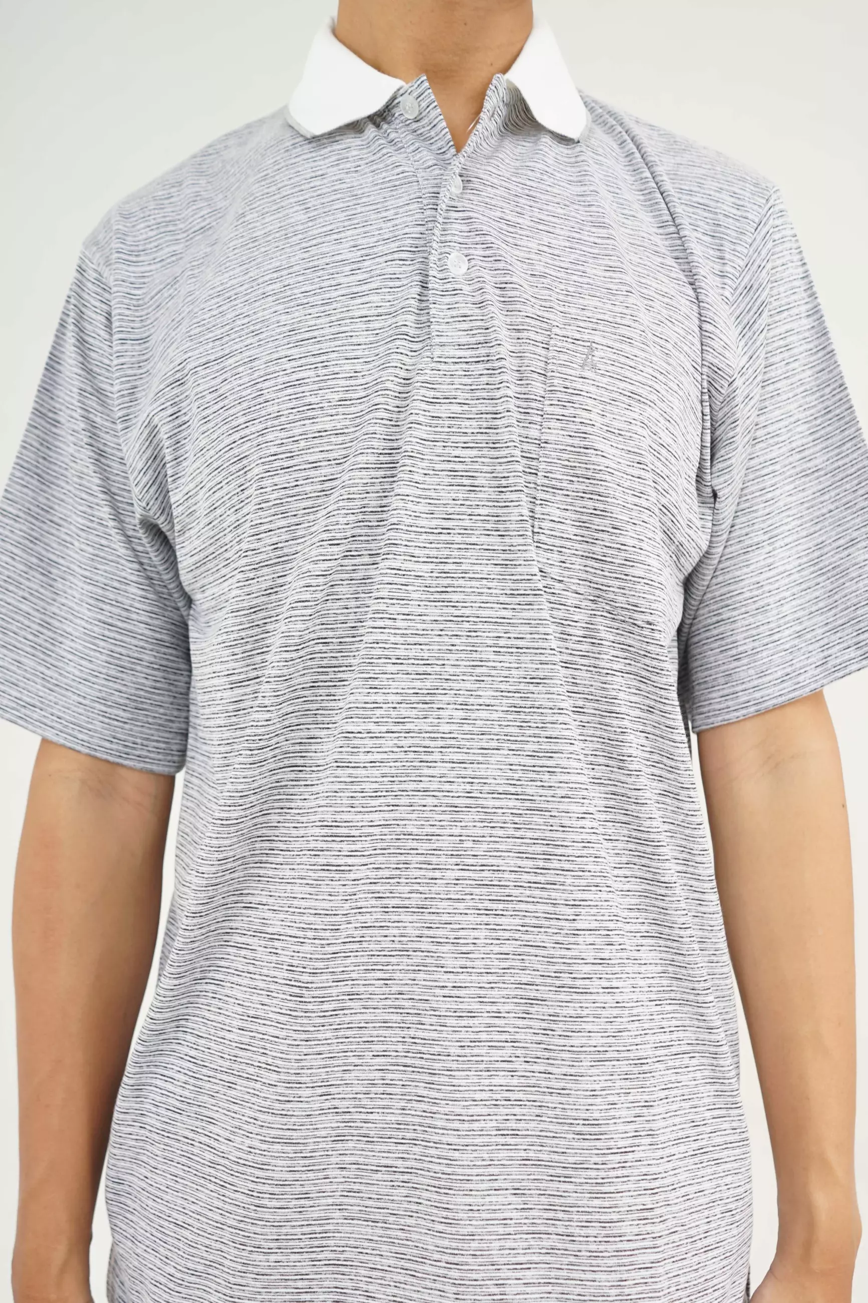 Andre Michel Polo Shirt Lengan Pendek Putih 3411