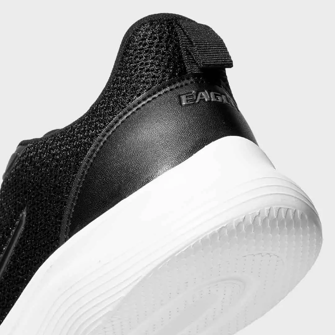 Eagle Sepatu Sneakers Lifestyle Retry - HITAM/PUTIH