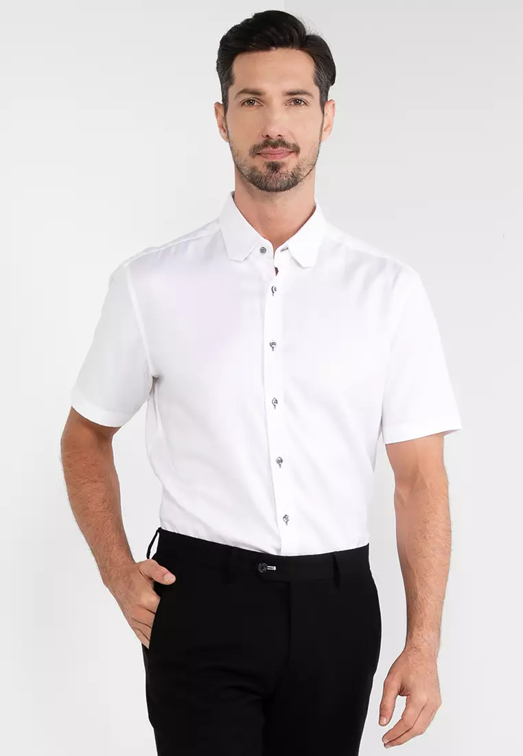 Mens formal clearance short sleeve shirts