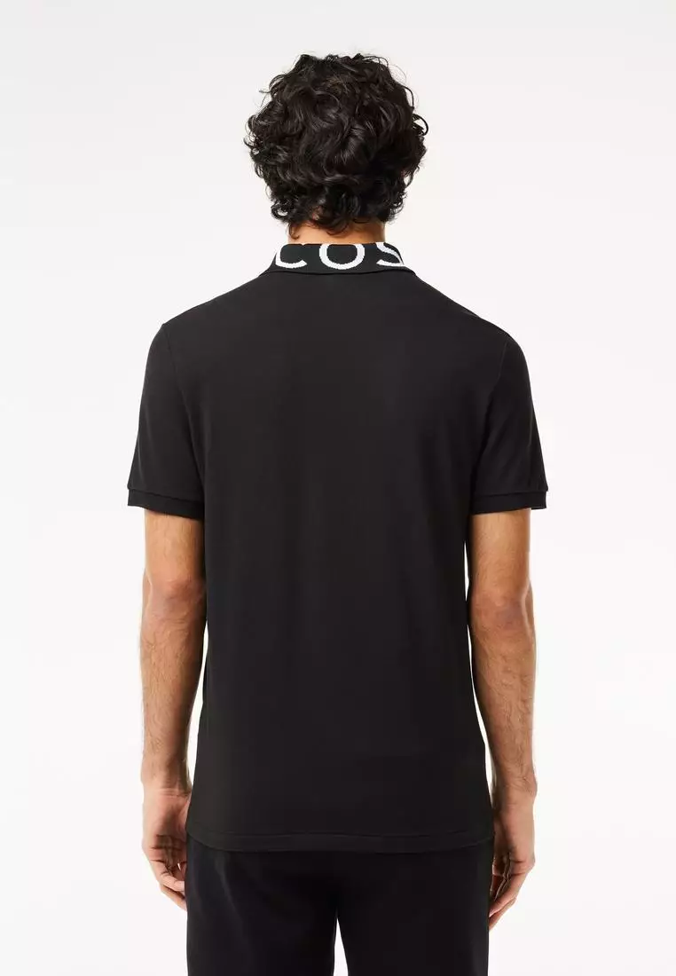 Lacoste Movement Jacquard Collar Polo