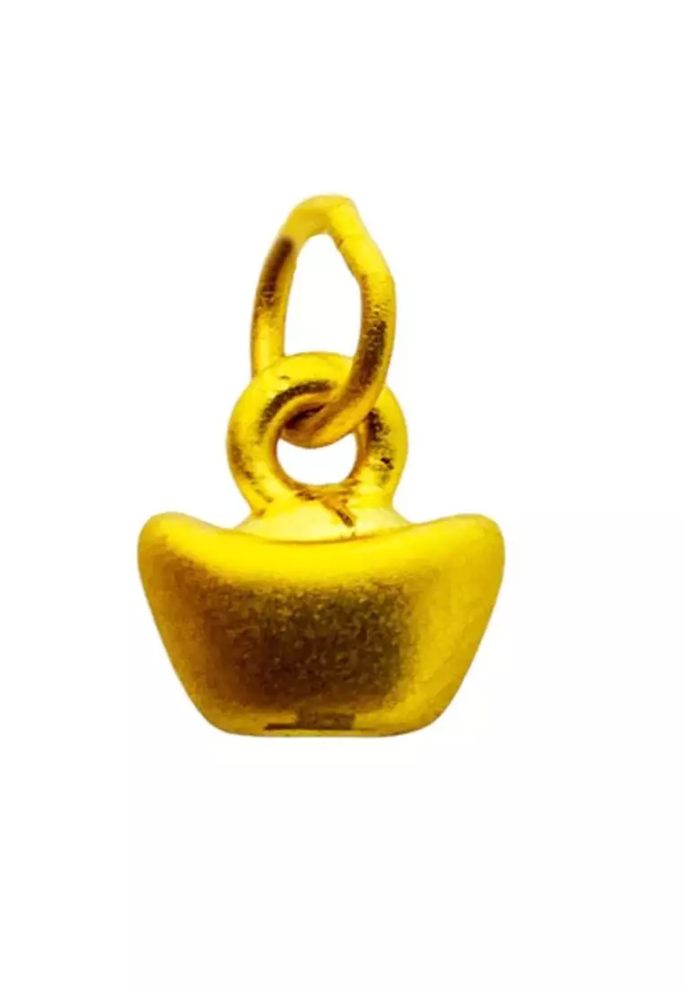 LITZ 999 (24K) Gold Pendant EP0371 (0.76g+/-)