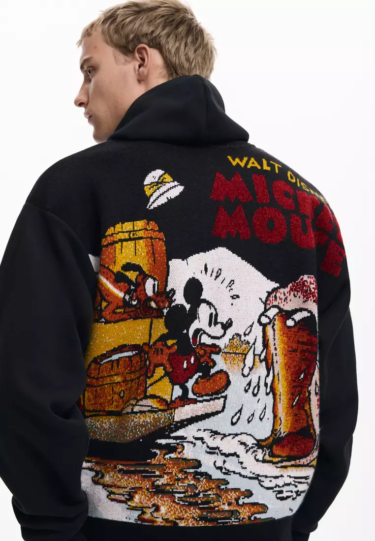 Buy Desigual Mickey Mouse™ zip-up sweatshirt 2026 Online | ZALORA