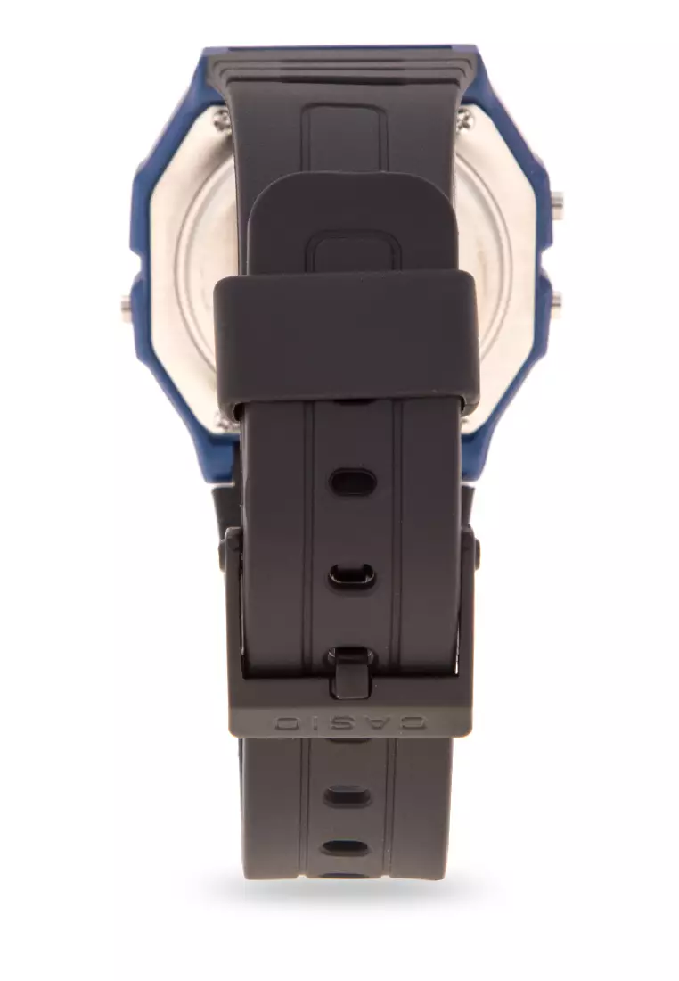 Jam Tangan Digital F-91WM-2A Hitam Biru