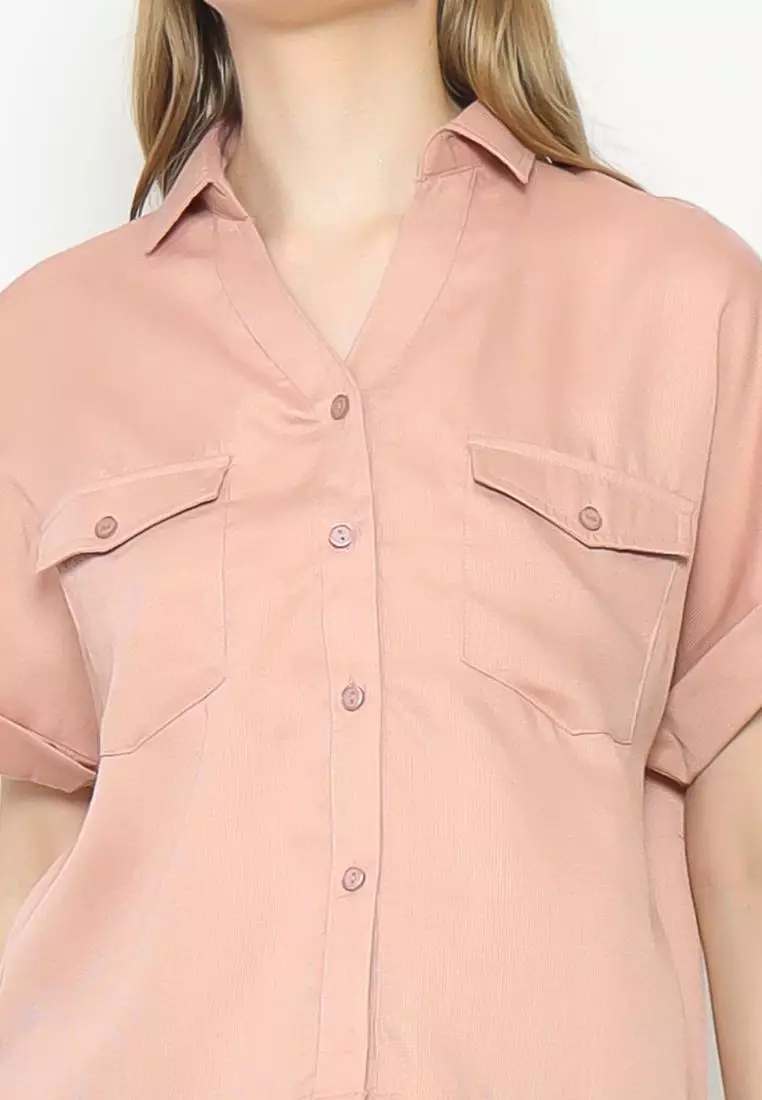 Urban Exchange Chika Pink Shirt