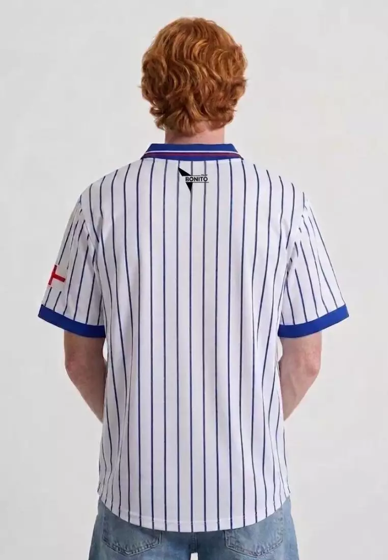 英格蘭 Polo 衫 - PLAY BONITO 重新定義世界 - ！美國男士尺寸！ ：S、M、L、XL