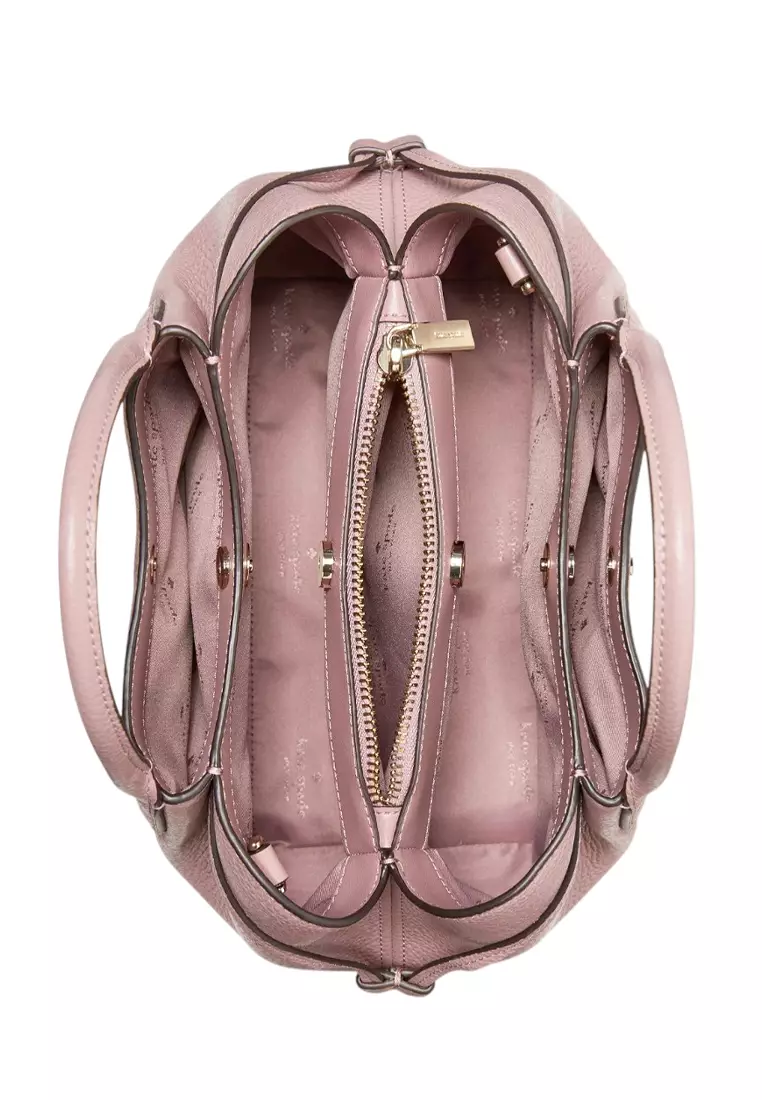 Dumpling Small Satchel Bag - Dusk Rose