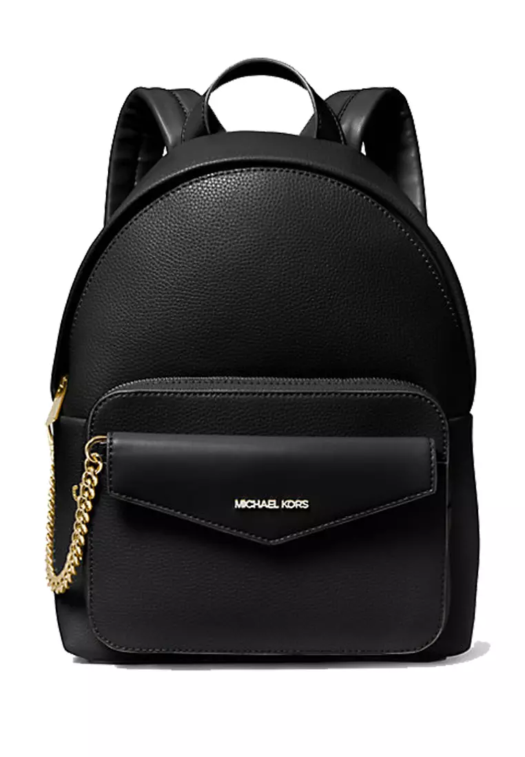 Mk outlet backpack leather