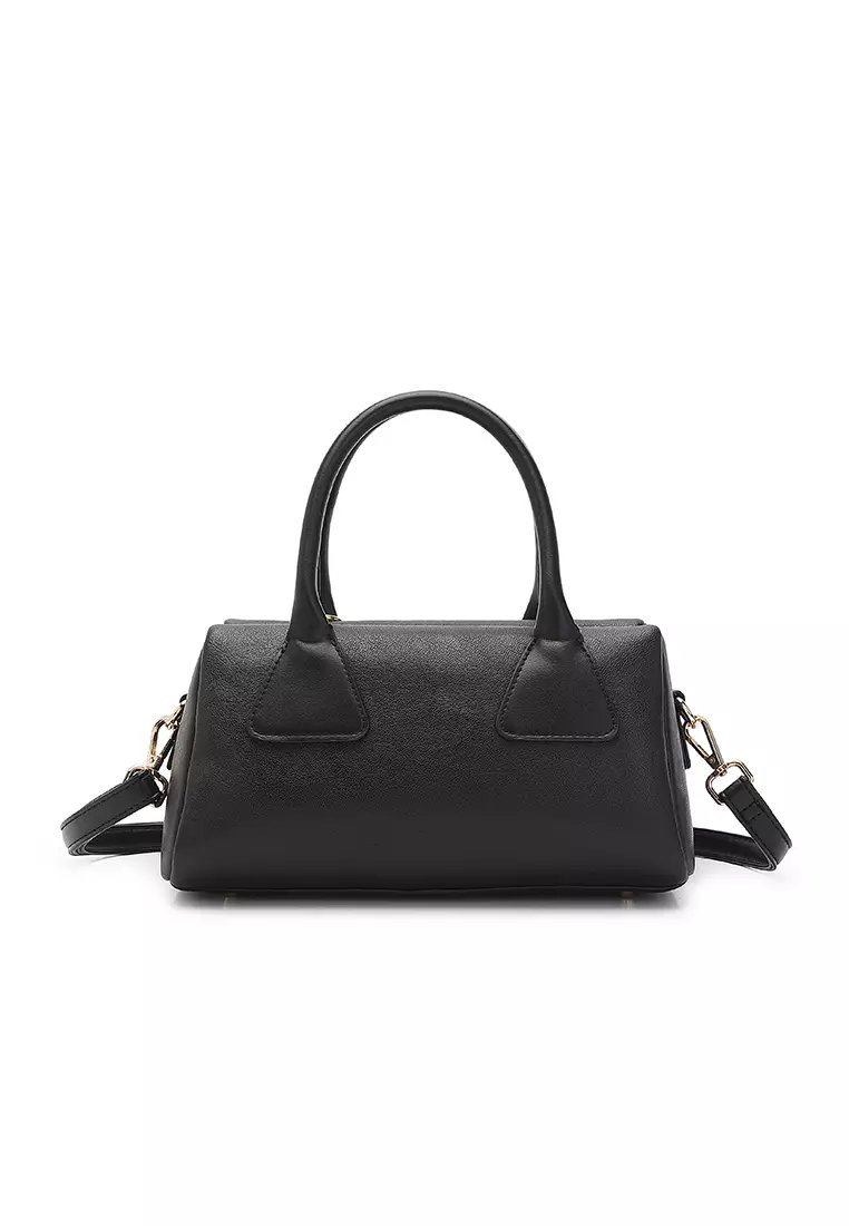 Women's Top Handle Bag / Sling Bag / Crossbody Bag - Black