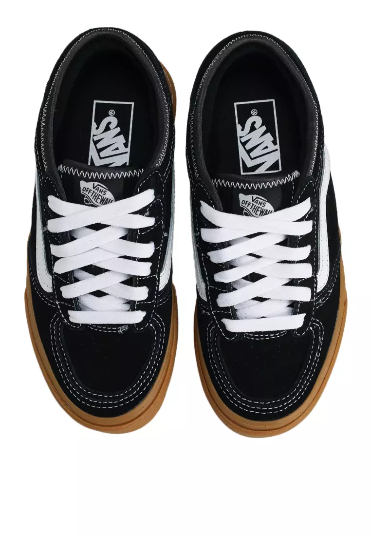 国内配送 VANS ROWLEY CLASSIC BLACK/WHITE/GUM Vans Rowley Classic Shoes - Black/White/Gum