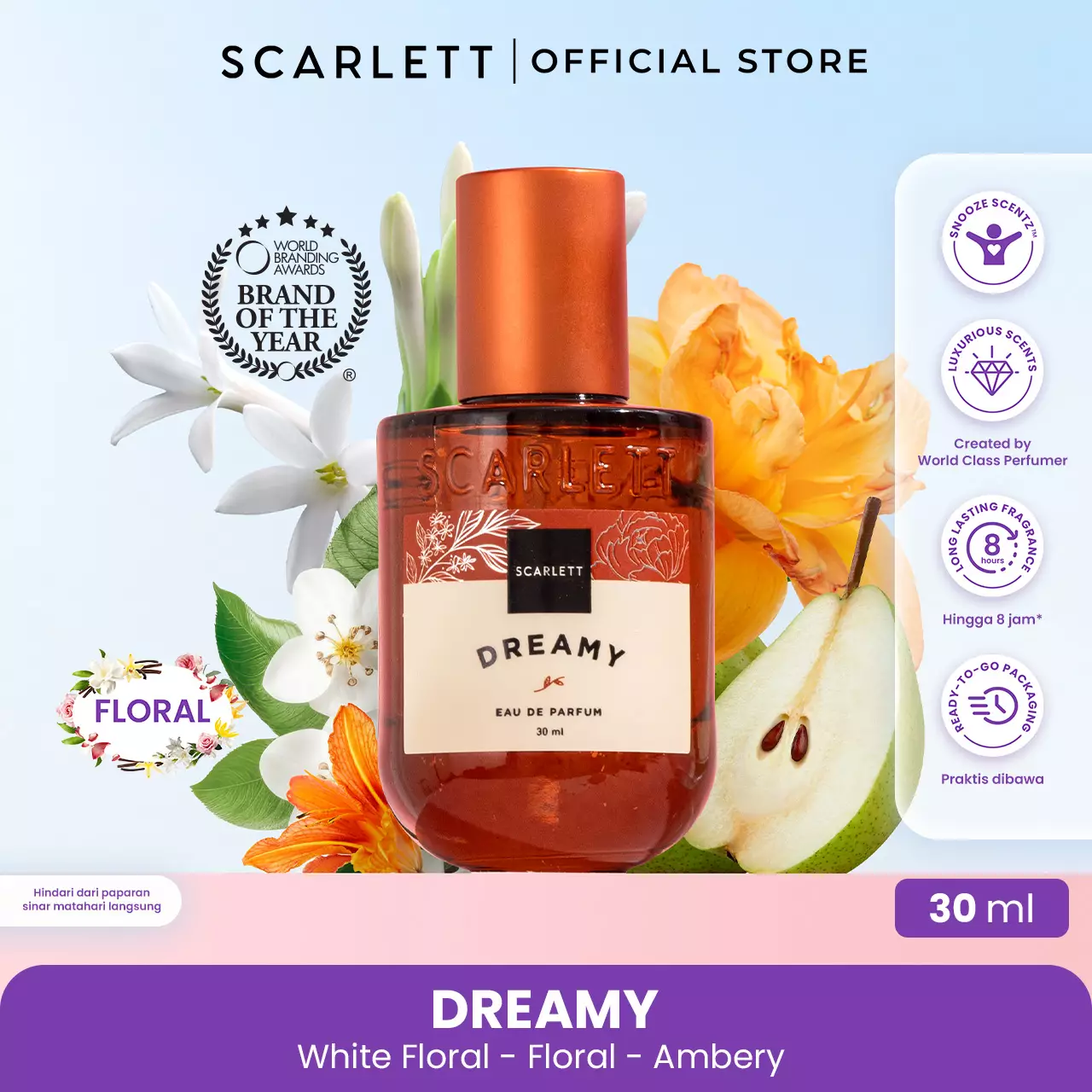 Scarlett Whitening Eau De Parfum Dreamy 30ml