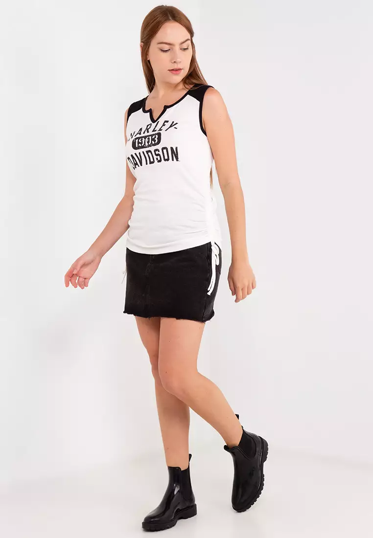 Race Her Sleeveless Knit Top