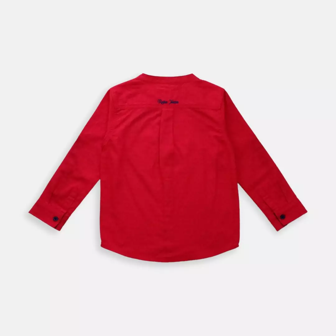Shirt/ Kemeja Anak Laki/ Rodeo Junior Red Shirt w/ Chambry Combine